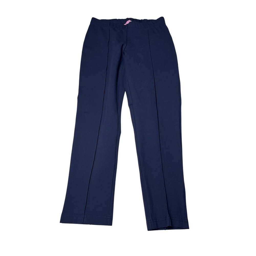 Lilly Pulitzer Black‎ Ponte Travel Blue Navy Pant Style 42447 Womens L W28 L27